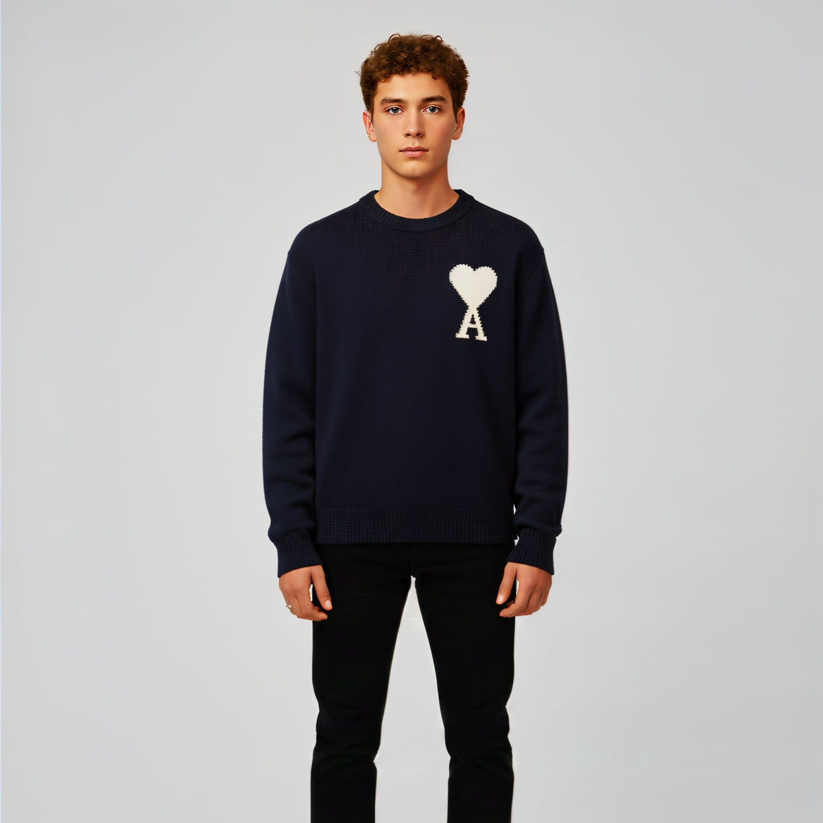 A - HEART SWEATER